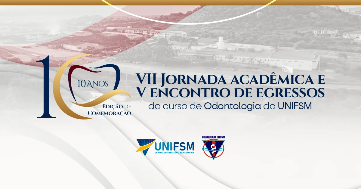 Cartaz do evento VII Jornada de Odontologia